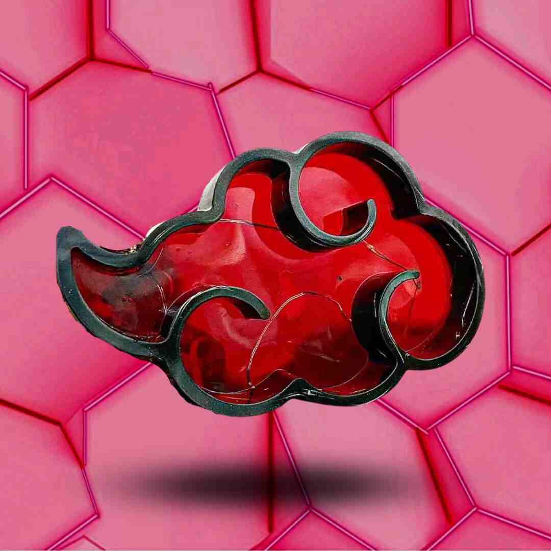 Décoration Akatsuki rouge et noir