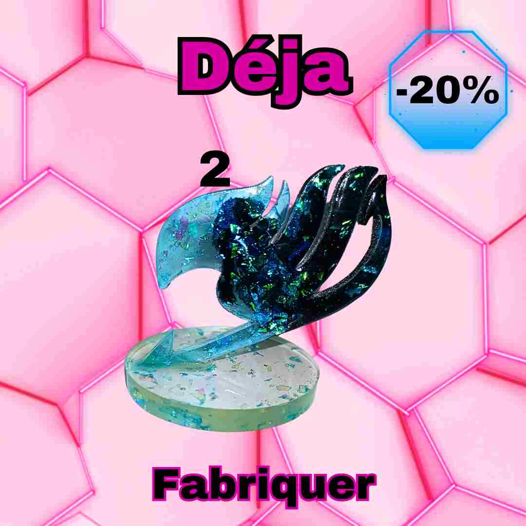 Décoration / Veilleuse Fairytail (Déjà fabriqué)