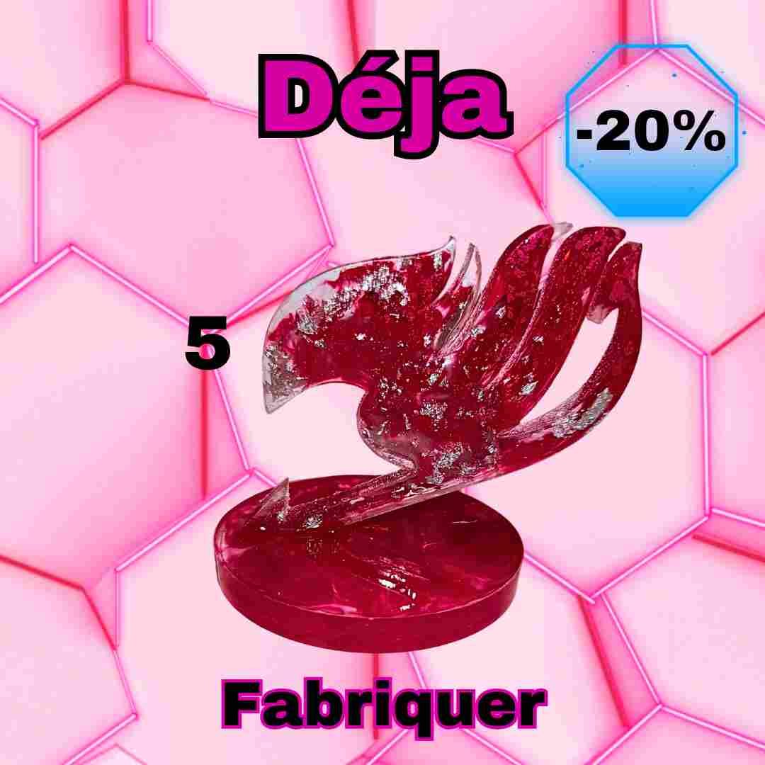 Décoration / Veilleuse Fairytail (Déjà fabriqué)