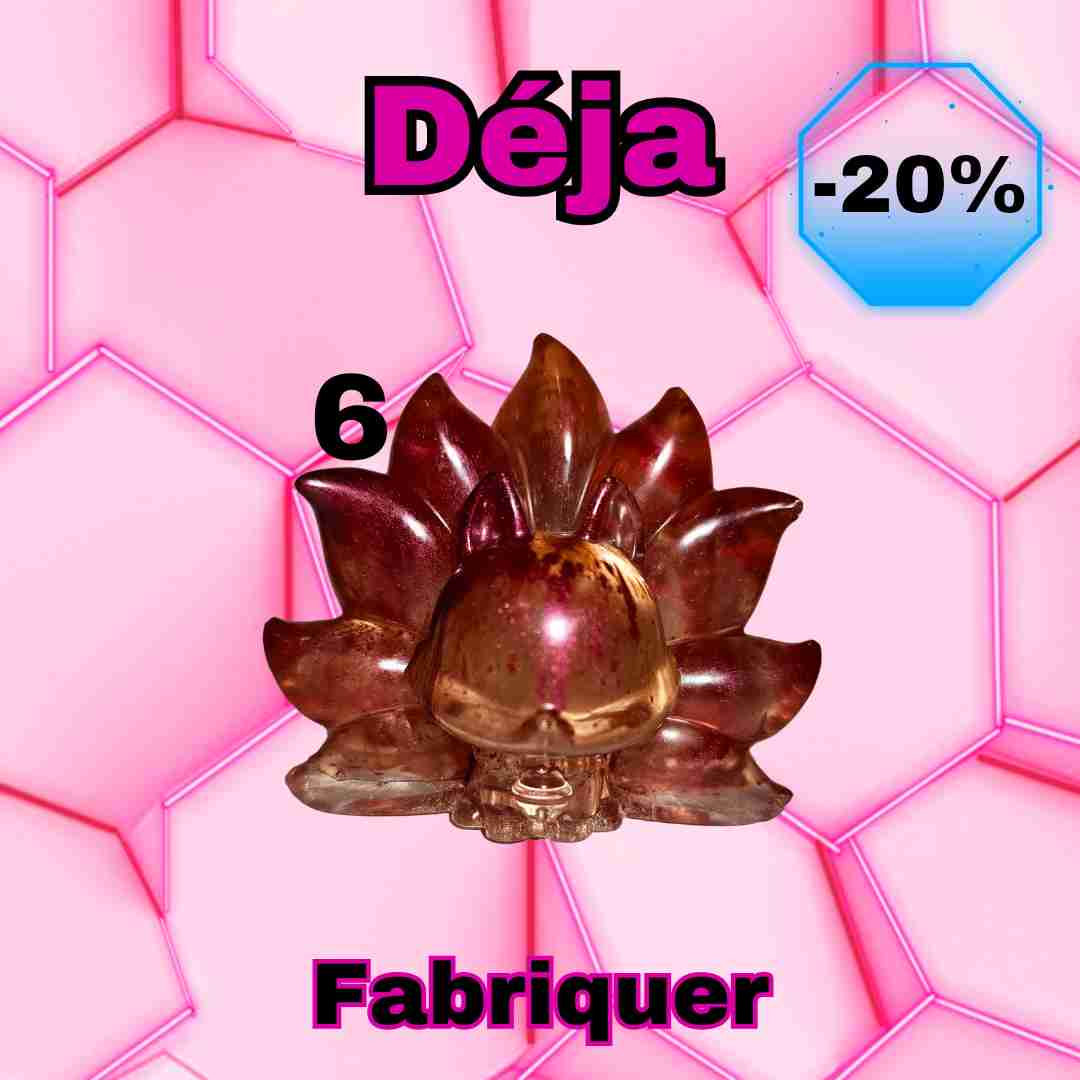 Décoration / Veilleuse Kurama du manga Naruto (Déjà fabriquée)