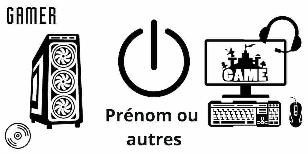 Exemple de personnalisation gamer