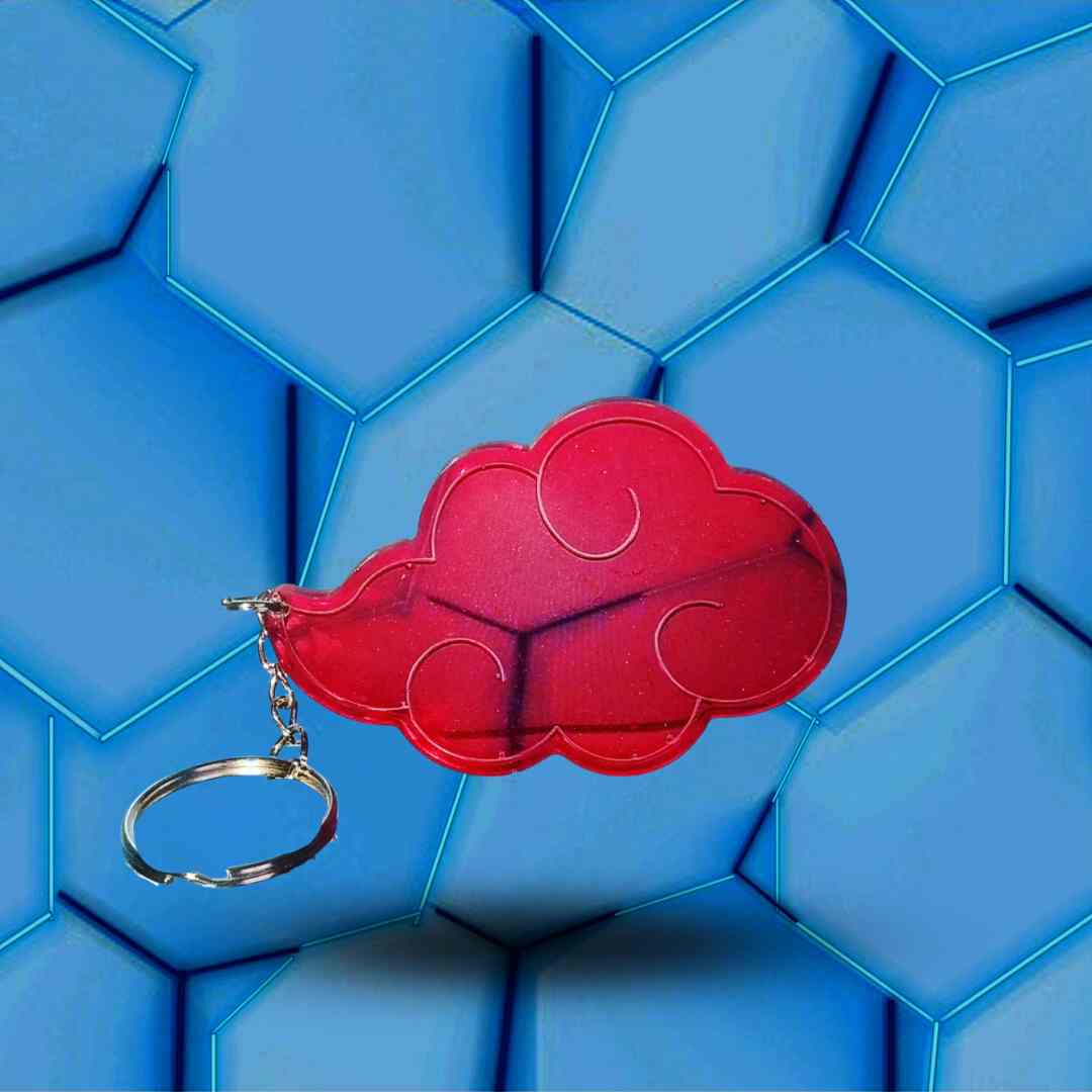Porte-clé Akatsuki rouge