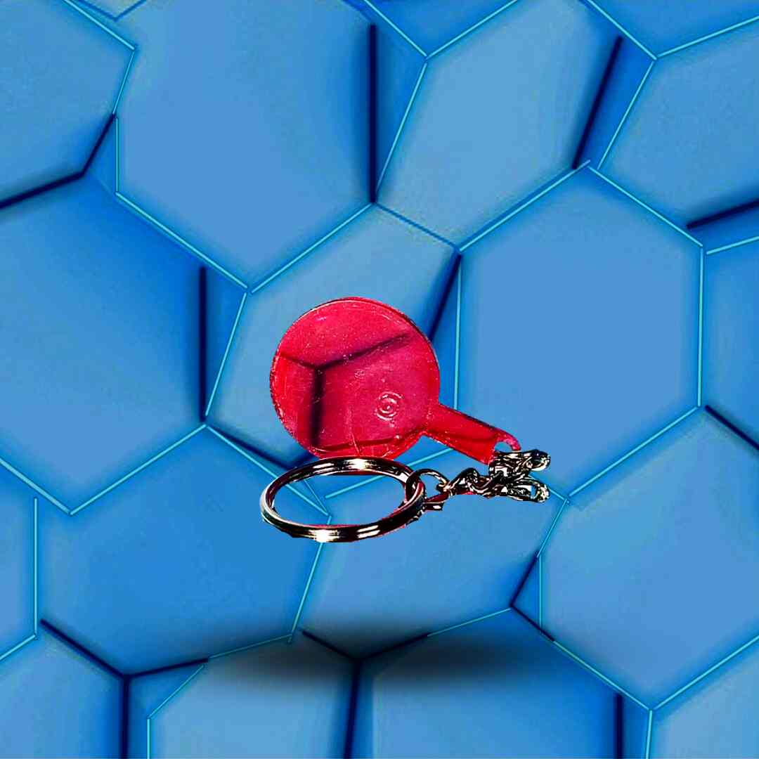Porte-clés Naruto avec l'Emblème du clan Uchiwa rouge