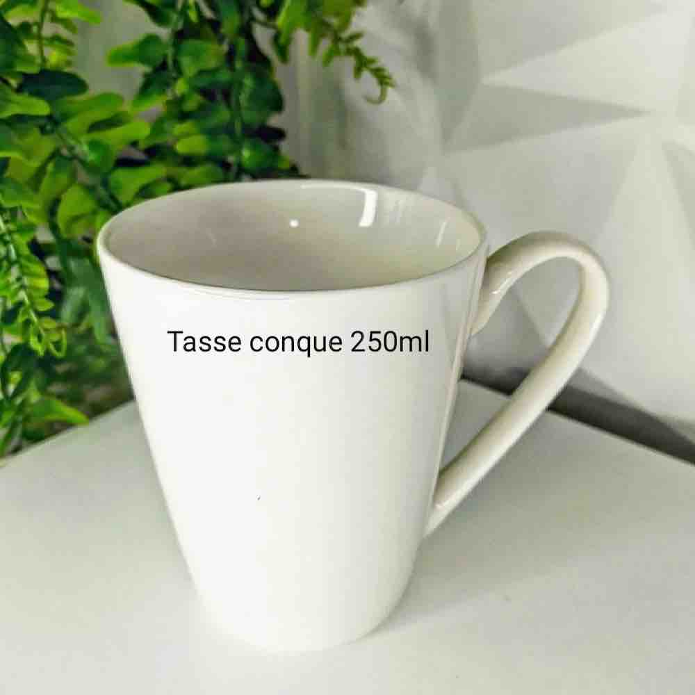 Tasse conque 250 ml