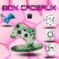 Exemple de box cadeaux gamer avec manette Xbox, tasse et porte-clé