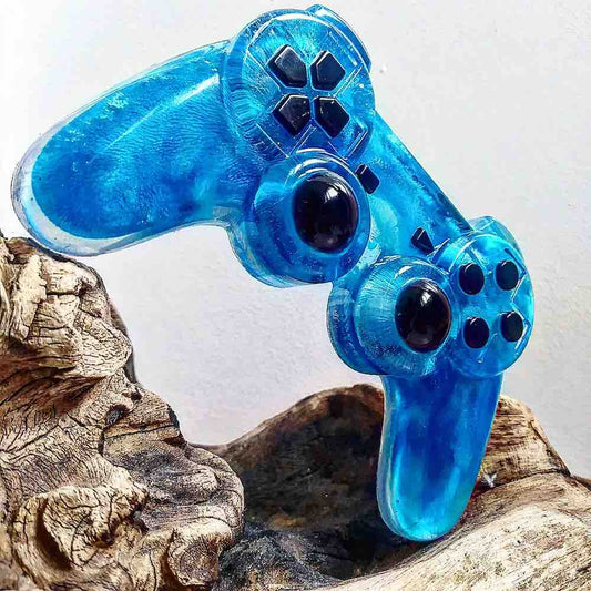 Décoration manette Playstation sans socle, de côté