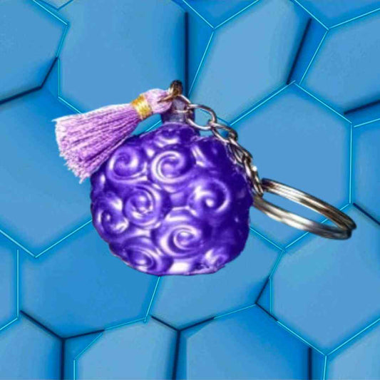 Porte-clés fruit du démon (one piece)