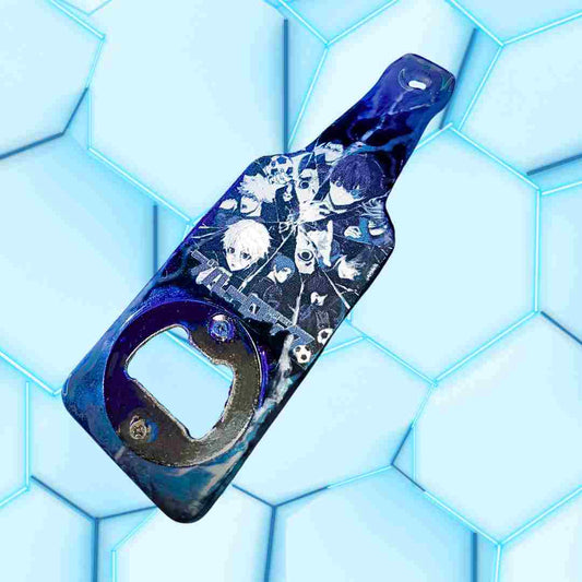 Décapsuleur en forme de bouteille