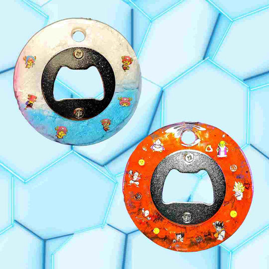 Décapsuleur rond personnalisable